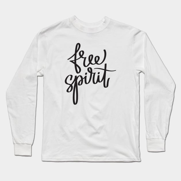 Free Spirit Long Sleeve T-Shirt by wahmsha